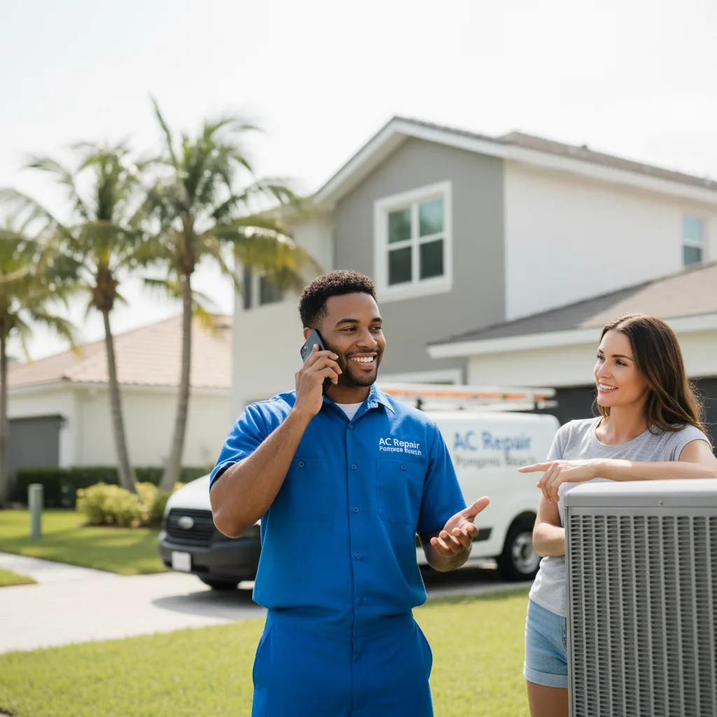 AC Repair Pompano Beach customer support in Rowley